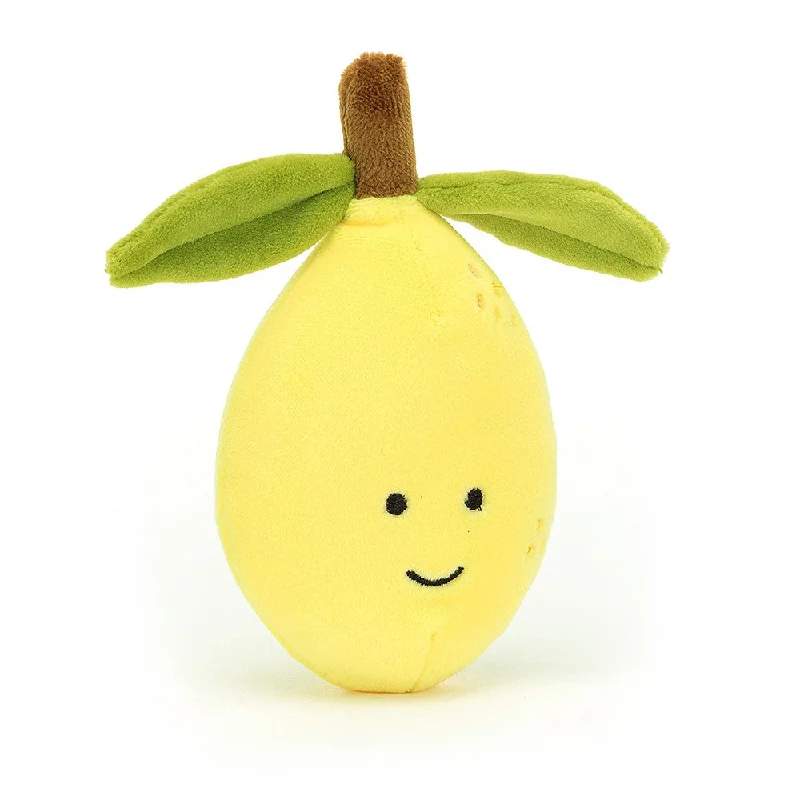 Farm animal plush toys for rural - themed nurseries​ Fabulous Fruit Lemon