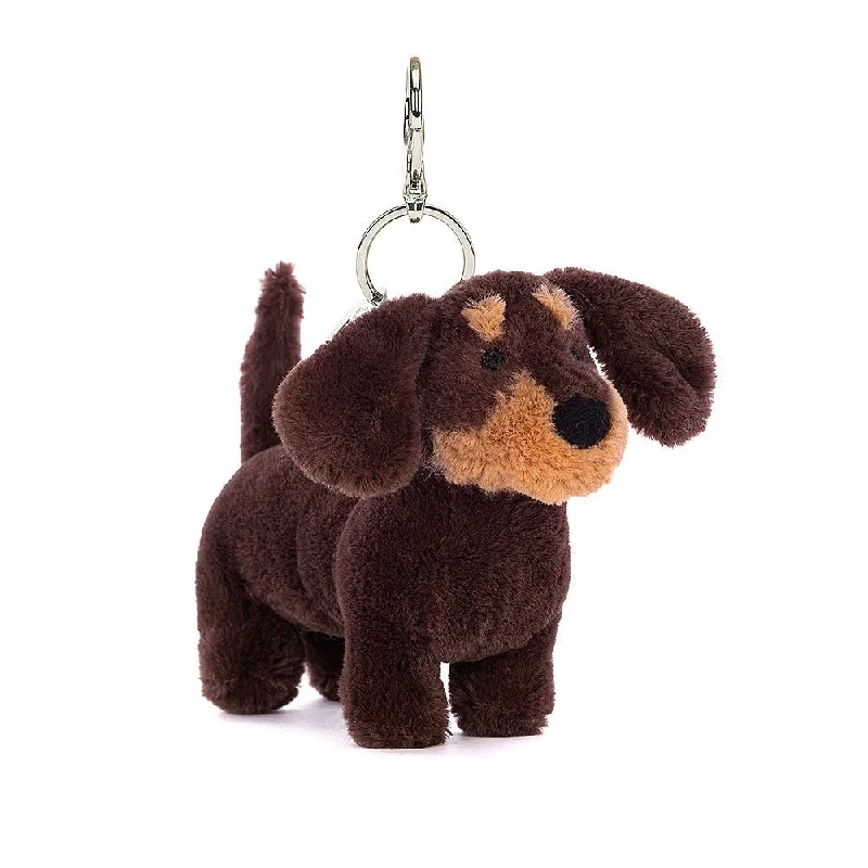 Interactive plush toys that talk and respond​ Otto Sausage Dog Bag Charm