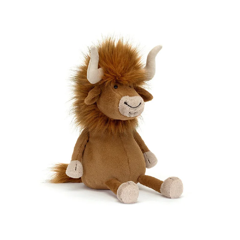 Plush toys for chefs with chef's hat and apron designs​ Jellycat Ramone Bull