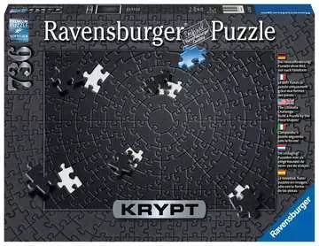 DIY puzzle kits for creative enthusiasts​ KRYPT BLACK PUZZLE 1000 PC