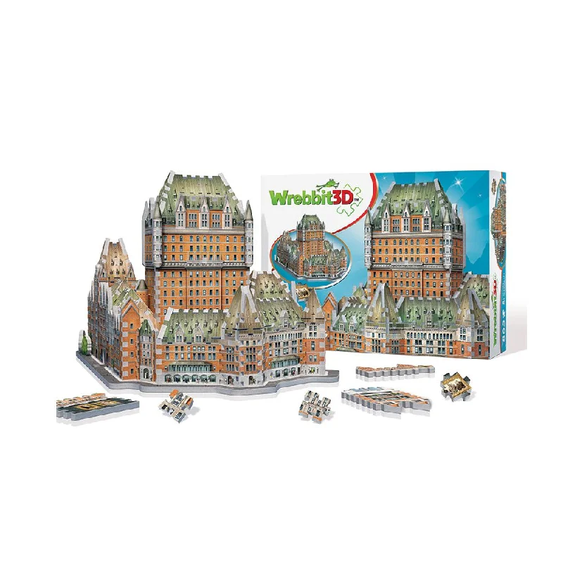 Anti - anxiety puzzles for adults seeking stress relief Le Château Frontenac Wrebbit3D Jigsaw Puzzle (865-Piece) Anti - anxiety puzzles for adults seeking stress relief Le Château Frontenac Wrebbit3D Jigsaw Puzzle (865-Piece)