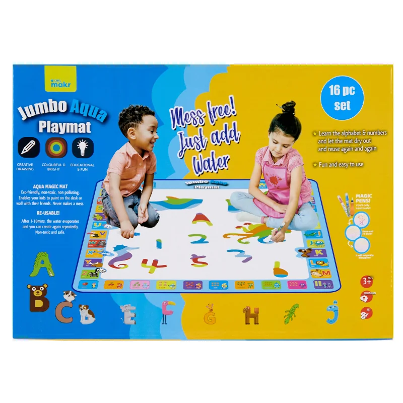 Puzzle events for community gatherings​ Little Makr Jumbo Aqua Playmat