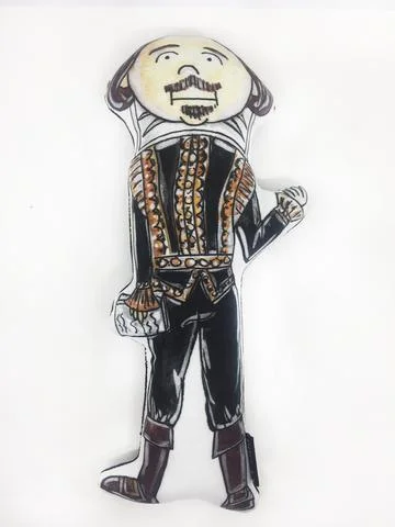 Plush toys with sensory - friendly textures​ Little Shakespeare Doll