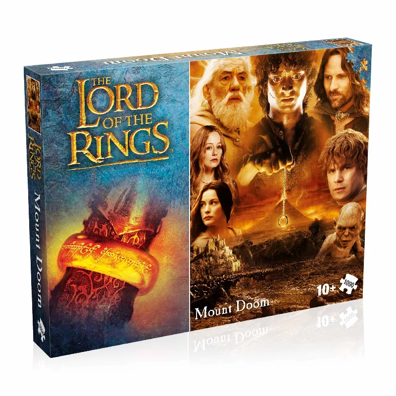 Puzzle - solving workshops for skill development 1000-Piece Jigsaw Puzzle, Lord of The Rings 'Mount Doom' Puzzle - solving workshops for skill development 1000-Piece Jigsaw Puzzle, Lord of The Rings 'Mount Doom'