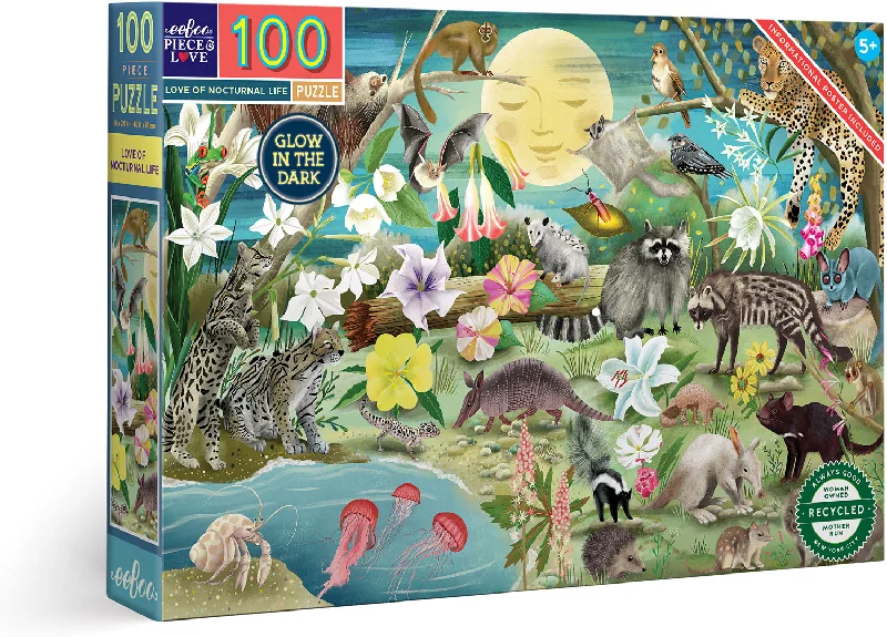 Puzzle - based logic games for brain training​ Love of Nocturnal Life 100 pc Puzzle