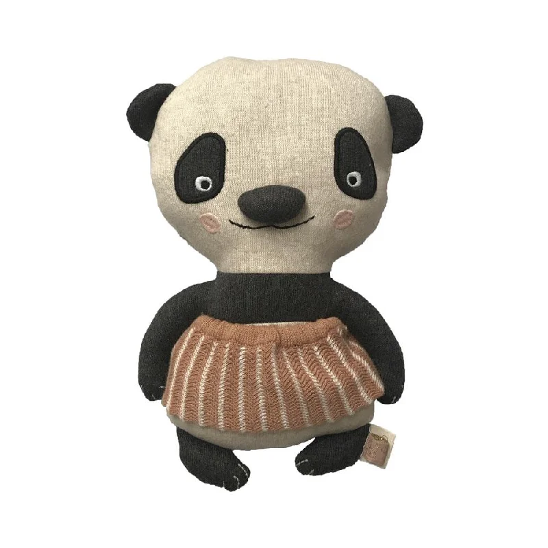 Plush toys for wedding favors with romantic designs​ Lun Lun Panda Bear in Multi
