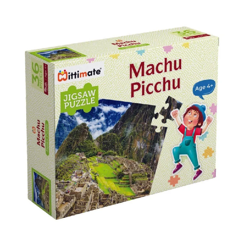 Puzzle - based art therapy activities for emotional well - being​ Machu Pichchu Puzzle Set (36 Pieces)