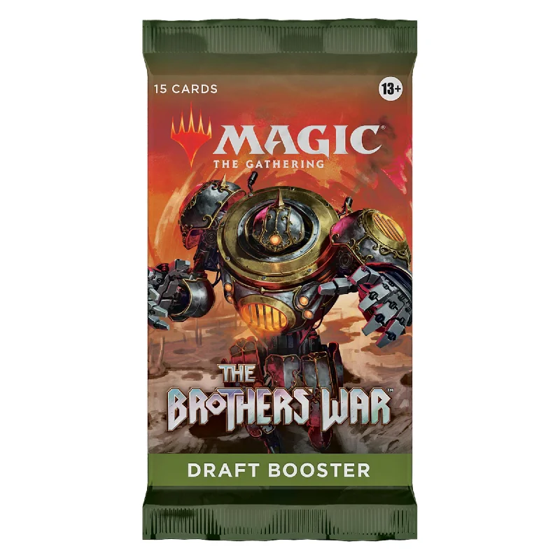 Transportation - themed puzzles with cars and trains Magic The Gathering The Brothers War Trading Cards Draft Booster Transportation - themed puzzles with cars and trains Magic The Gathering The Brothers War Trading Cards Draft Booster