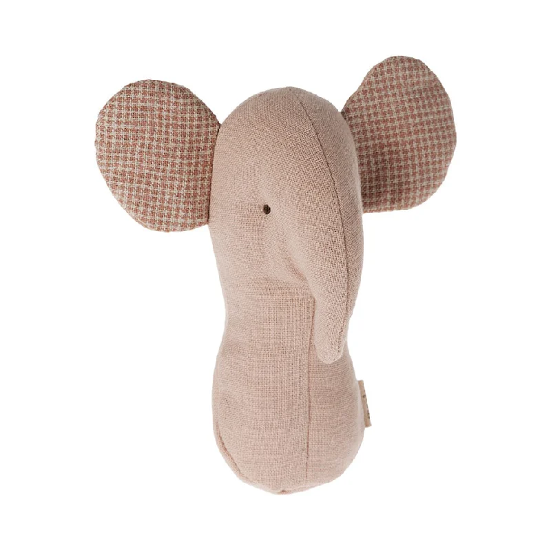 Plush toys for horse enthusiasts in horse - shaped forms Maileg Lullaby Friends, Elephant Rattle - Rose Plush toys for horse enthusiasts in horse - shaped forms Maileg Lullaby Friends, Elephant Rattle - Rose