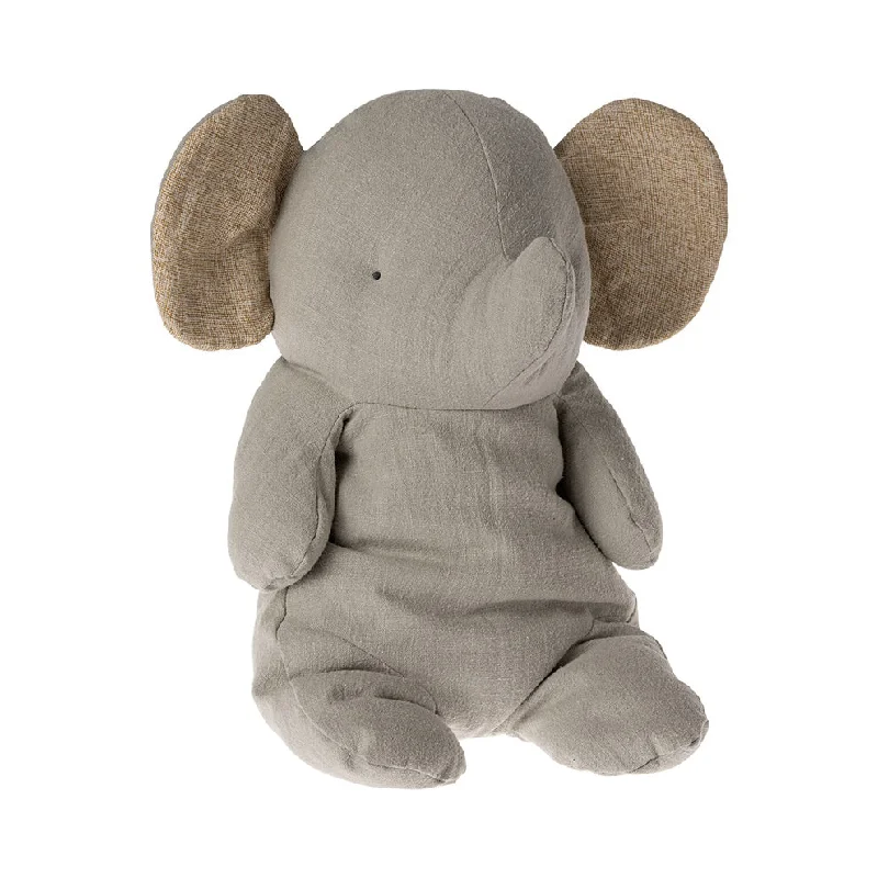 Plush toys for snowboarders with snowboard - shaped accessories Maileg Safari Friends, Big Elephant - Grey Plush toys for snowboarders with snowboard - shaped accessories Maileg Safari Friends, Big Elephant - Grey