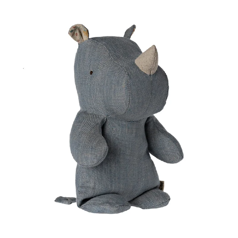 Plush toys for runners in running - gear - inspired looks Maileg Safari Friends, Small Rhino - Blue/Sand Plush toys for runners in running - gear - inspired looks Maileg Safari Friends, Small Rhino - Blue/Sand
