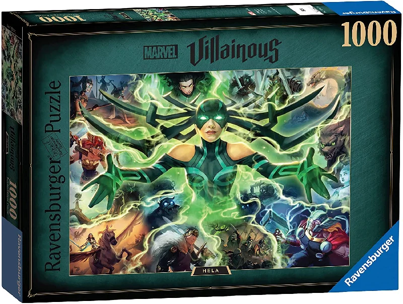 Puzzle - themed sculptures for art galleries​ MARVEL VILLAINOUS HELA 1000PC