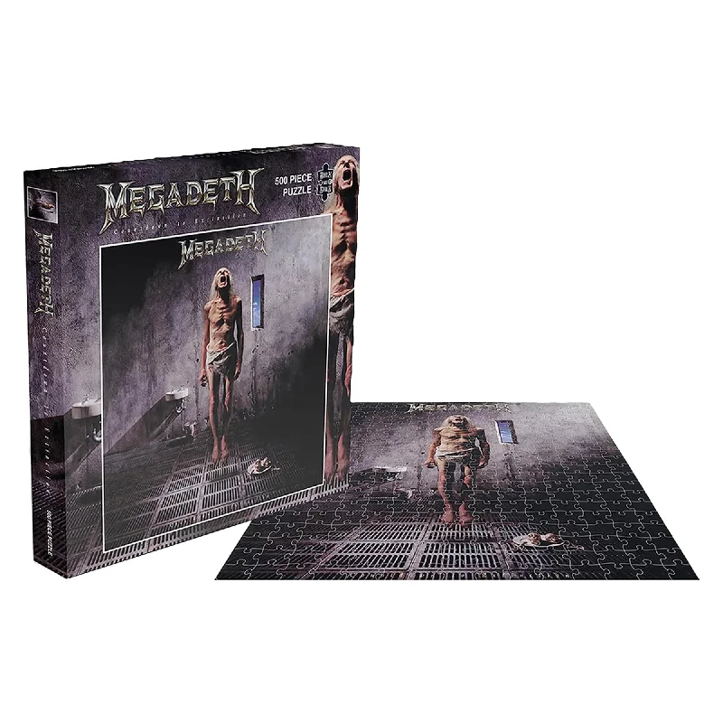 Puzzle - based logic games for brain training Megadeth Countdown To Extinction 500 Piece Jigsaw Puzzle Puzzle - based logic games for brain training Megadeth Countdown To Extinction 500 Piece Jigsaw Puzzle