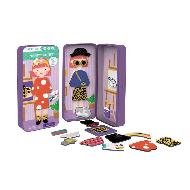 Toddler - friendly puzzles with large pieces MierEdu Magnetic Puzzle Box Infinity Artist Toddler - friendly puzzles with large pieces MierEdu Magnetic Puzzle Box Infinity Artist