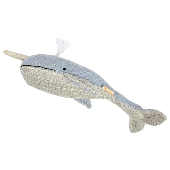 Plush toys for sports fans in team - colored designs​ Milo Narwhal Small Toy