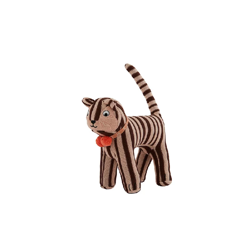 Valentine's Day plush toys with heart motifs​ Mimi Cat in Rose/Choko