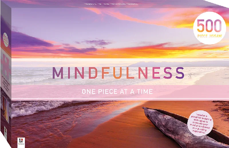 Puzzle - solving contests with cash prizes​ 500-Piece Mindfulness Jigsaw Puzzle, Sunset