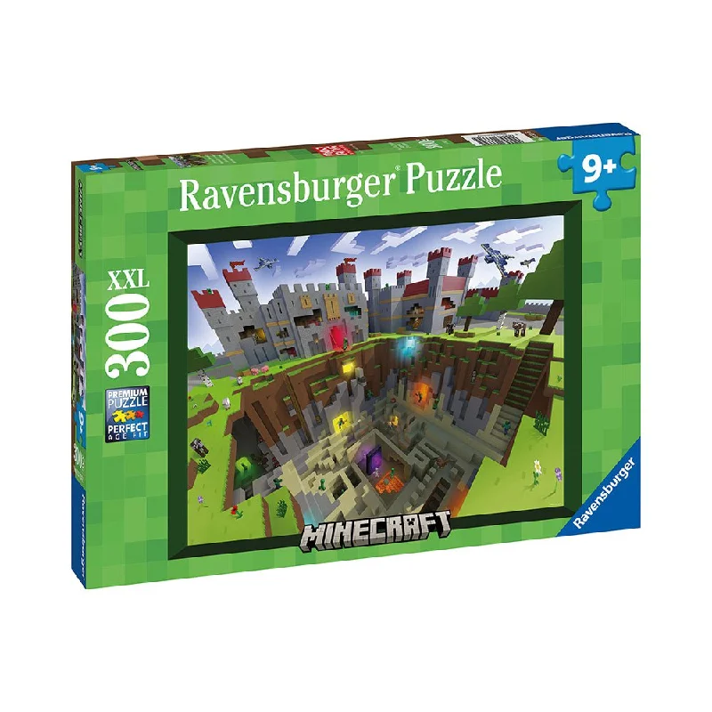 Puzzle - based wedding invitations with hidden messages​ Ravensburger Minecraft Cutaway 300pc Puzzle