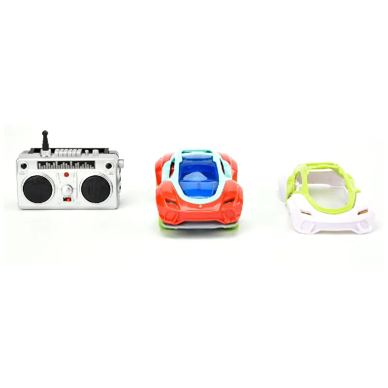 Mini RC Mix & Match Race Car - Red