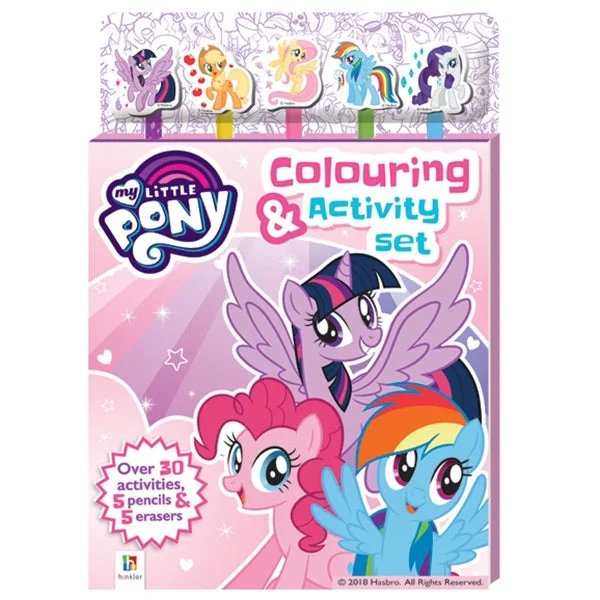 Puzzle - themed stickers for personalizing items Hinkler Colouring and Activity Set, My Little Pony Puzzle - themed stickers for personalizing items Hinkler Colouring and Activity Set, My Little Pony
