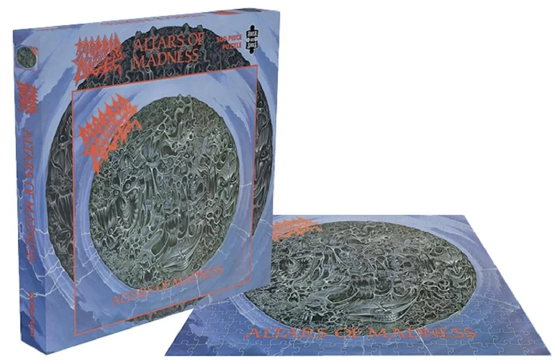 Puzzle - inspired embroidery patterns for crafters​ Morbid Angel Altars Of Madness 500 Piece Jigsaw Puzzle