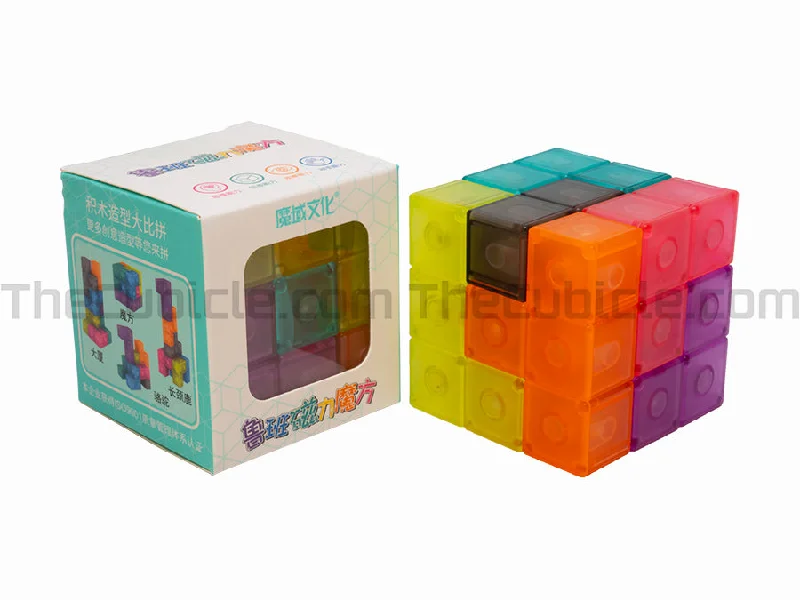 Easter egg - hunt puzzles for spring celebrations​ MoYu Luban Lock Magnetic Puzzle 3x3