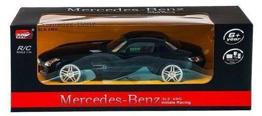 MZ Mercedes Benz SLS AMG Remote Controlled RC Car - Black