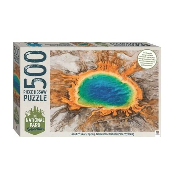 Puzzle books with multiple puzzle types 500-Piece Jigsaw Puzzle, Grand Prismatic Spring, Yellowstone National Park, Wyoming Puzzle books with multiple puzzle types 500-Piece Jigsaw Puzzle, Grand Prismatic Spring, Yellowstone National Park, Wyoming