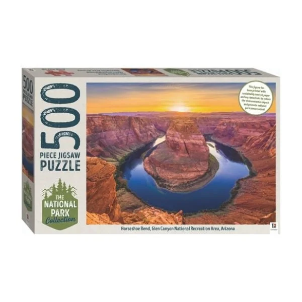 Puzzle - solving contests with cash prizes 500-Piece Jigsaw Puzzle, Horseshoe Bend, Glen Canyon National Recreation Area, Arizona Puzzle - solving contests with cash prizes 500-Piece Jigsaw Puzzle, Horseshoe Bend, Glen Canyon National Recreation Area, Arizona
