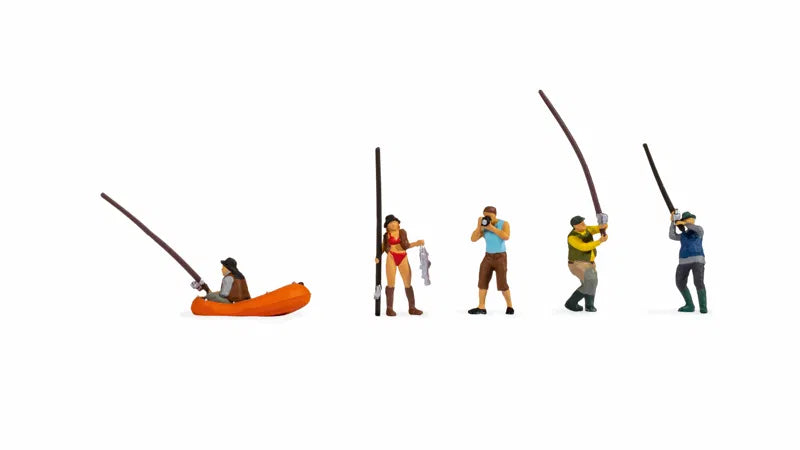 Noch 15891 HO/OO Gauge Anglers Figures