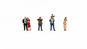 Noch 36864 N Gauge Wedding Guest Figures