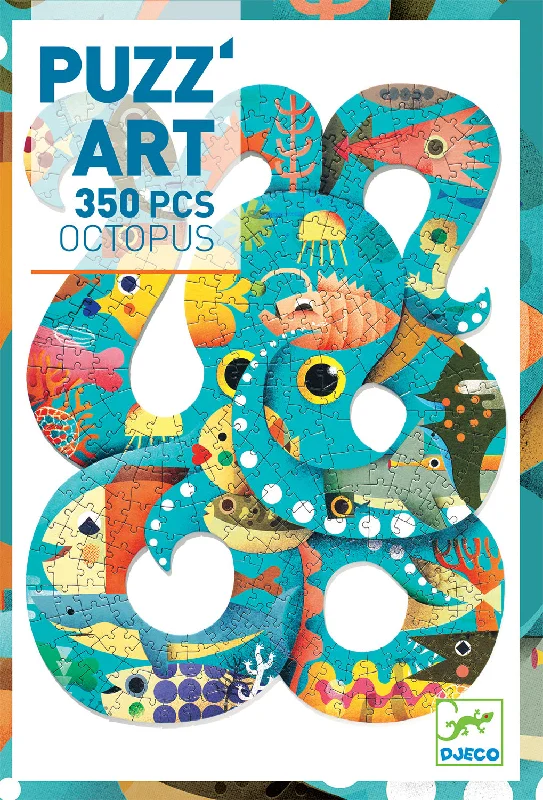 Puzzle - solving apps with hints and solutions​ Octopus Puzzle Art 350 Piece Puzzle