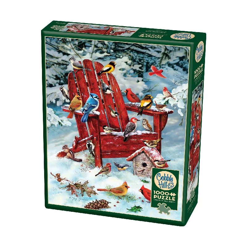 Puzzle boxes with secret compartments​ Adirondack Birds Puzzle: 1000 Pcs