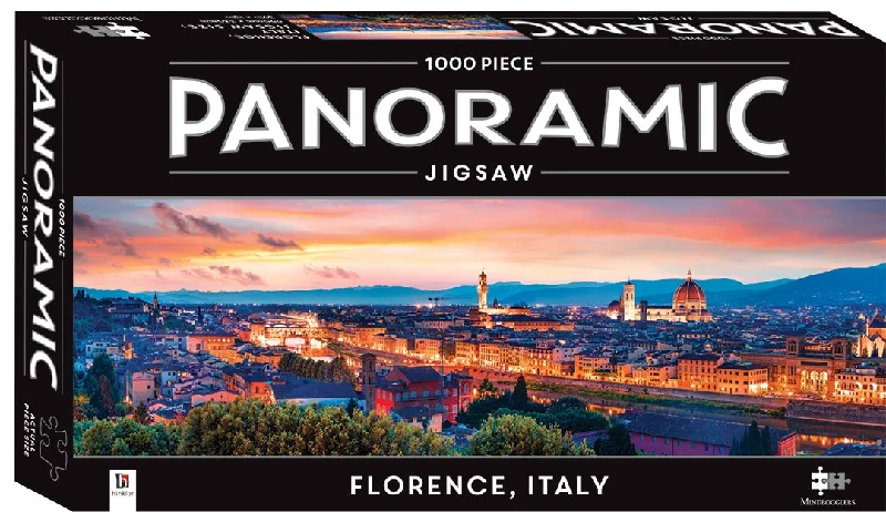 Puzzle - inspired music with puzzle - related lyrics Panoramic 1000-Piece Jigsaw Puzzle, Florence Italy Puzzle - inspired music with puzzle - related lyrics Panoramic 1000-Piece Jigsaw Puzzle, Florence Italy