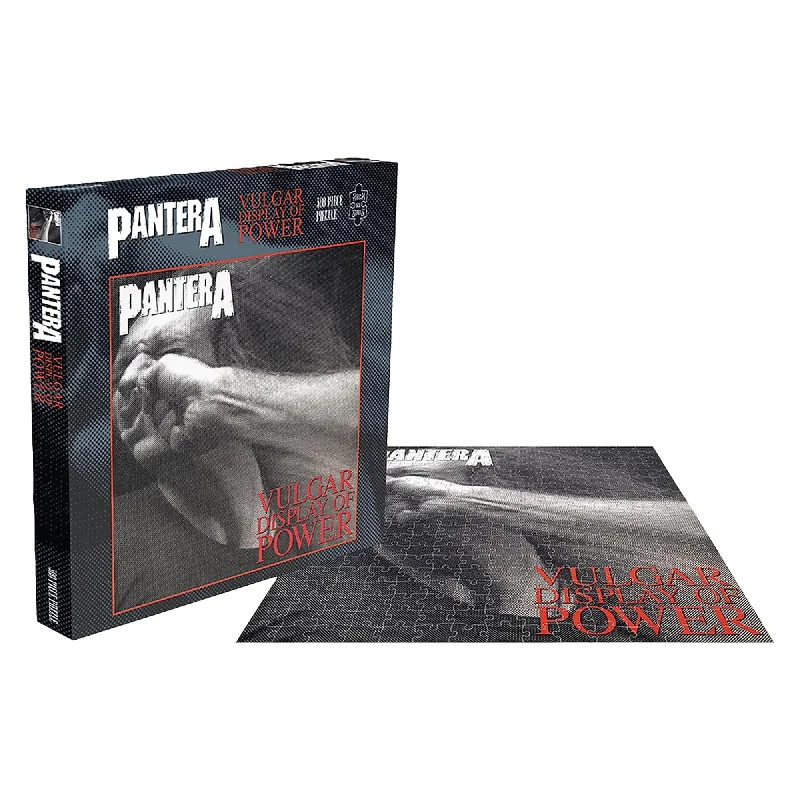 Puzzle - based art therapy activities for emotional well - being Pantera Vulgar Display Of Power 500 Piece Jigsaw Puzzle Puzzle - based art therapy activities for emotional well - being Pantera Vulgar Display Of Power 500 Piece Jigsaw Puzzle