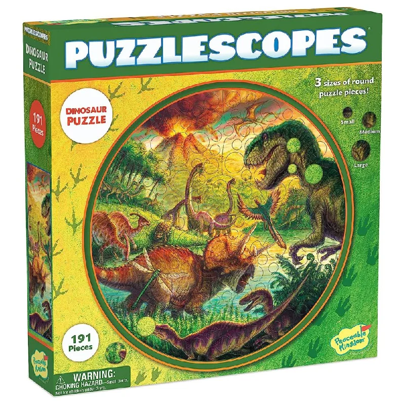 Anti - anxiety puzzles for adults seeking stress relief Peaceable Kingdom - Dinosaur Puzzlescopes Anti - anxiety puzzles for adults seeking stress relief Peaceable Kingdom - Dinosaur Puzzlescopes