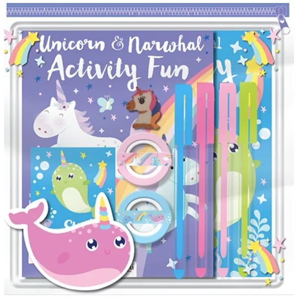 Puzzle - inspired nail art designs for fashionistas Pencil Case Activity Pack, Unicorns & Narwhals Puzzle - inspired nail art designs for fashionistas Pencil Case Activity Pack, Unicorns & Narwhals