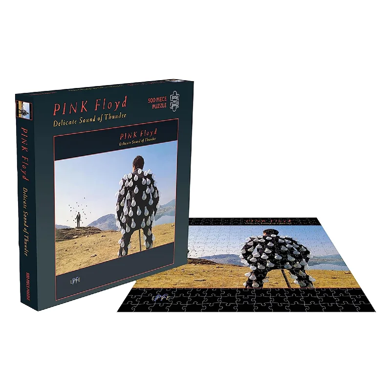 Puzzle - shaped bookends for book lovers Pink Floyd Delicate Sound Of Thunder 500 Piece Jigsaw Puzzle Puzzle - shaped bookends for book lovers Pink Floyd Delicate Sound Of Thunder 500 Piece Jigsaw Puzzle