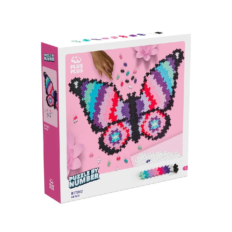 Nature - themed puzzles featuring landscapes Plus-Plus - Puzzle by Number - Butterfly 800pcs Nature - themed puzzles featuring landscapes Plus-Plus - Puzzle by Number - Butterfly 800pcs