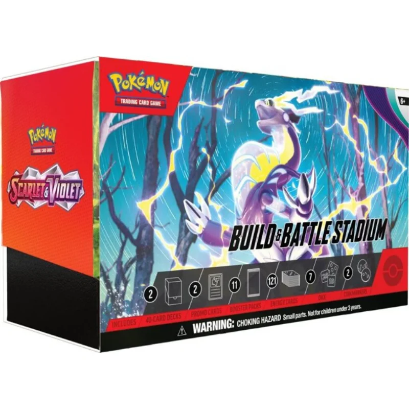 Toddler - friendly puzzles with large pieces​ Pokemon TCG Scarlet & Violet 1 Build & Battle Stadium