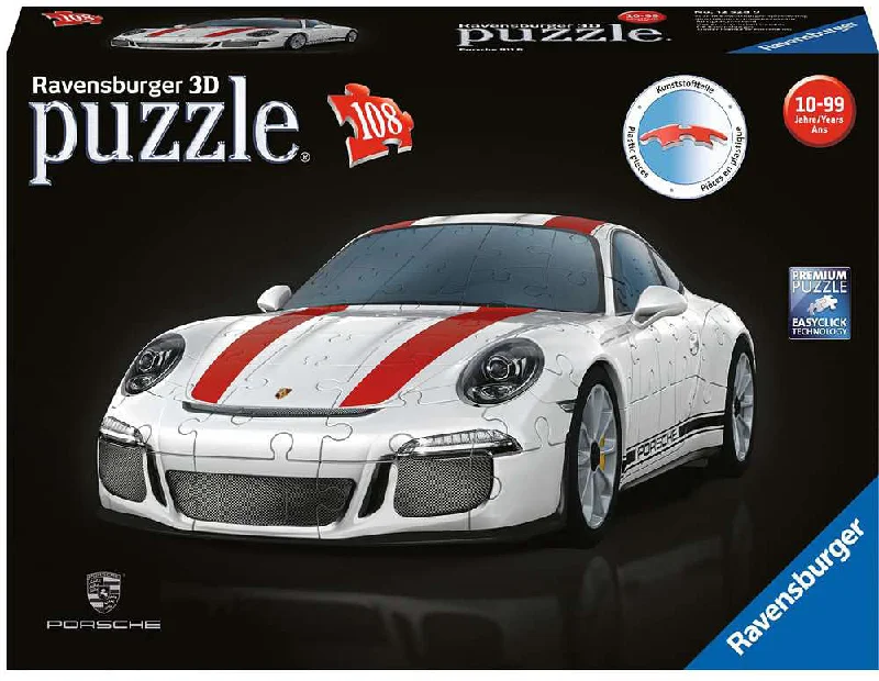 Puzzle boxes with secret compartments​ Porsche 911 R 108 pc 3D Puzzle
