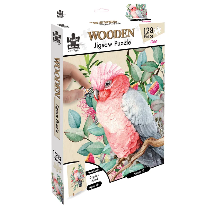 Puzzle - based educational apps for homeschooling Puzzlemaster A4 Wood Display Puzzle, Galah Puzzle - based educational apps for homeschooling Puzzlemaster A4 Wood Display Puzzle, Galah