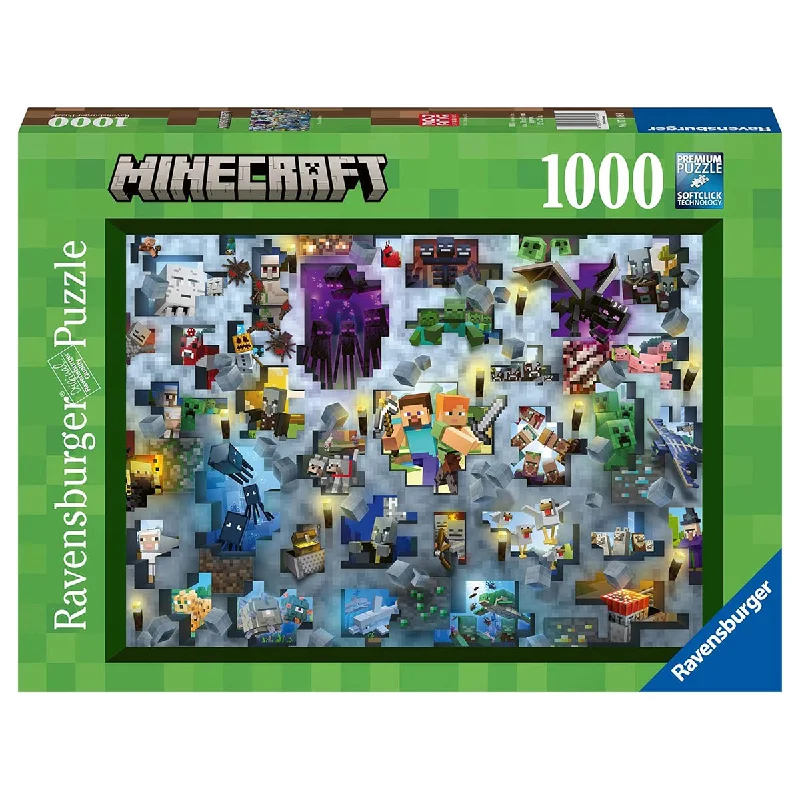 Puzzle - inspired ceramic mugs for coffee lovers Ravensburger Challenge Minecraft Mobs 1000 Piece Jigsaw Puzzle Puzzle - inspired ceramic mugs for coffee lovers Ravensburger Challenge Minecraft Mobs 1000 Piece Jigsaw Puzzle