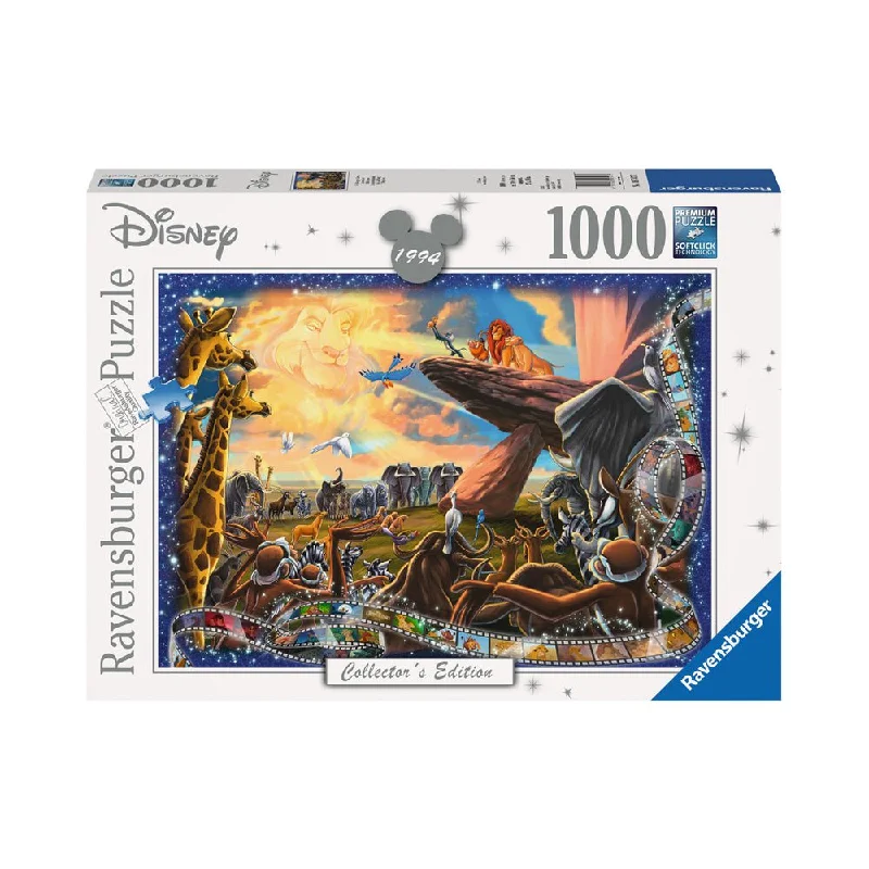 Puzzle - based memory games for cognitive improvement Ravensburger Disney's The Lion King 1000pc Collector's Edition Puzzle Puzzle - based memory games for cognitive improvement Ravensburger Disney's The Lion King 1000pc Collector's Edition Puzzle
