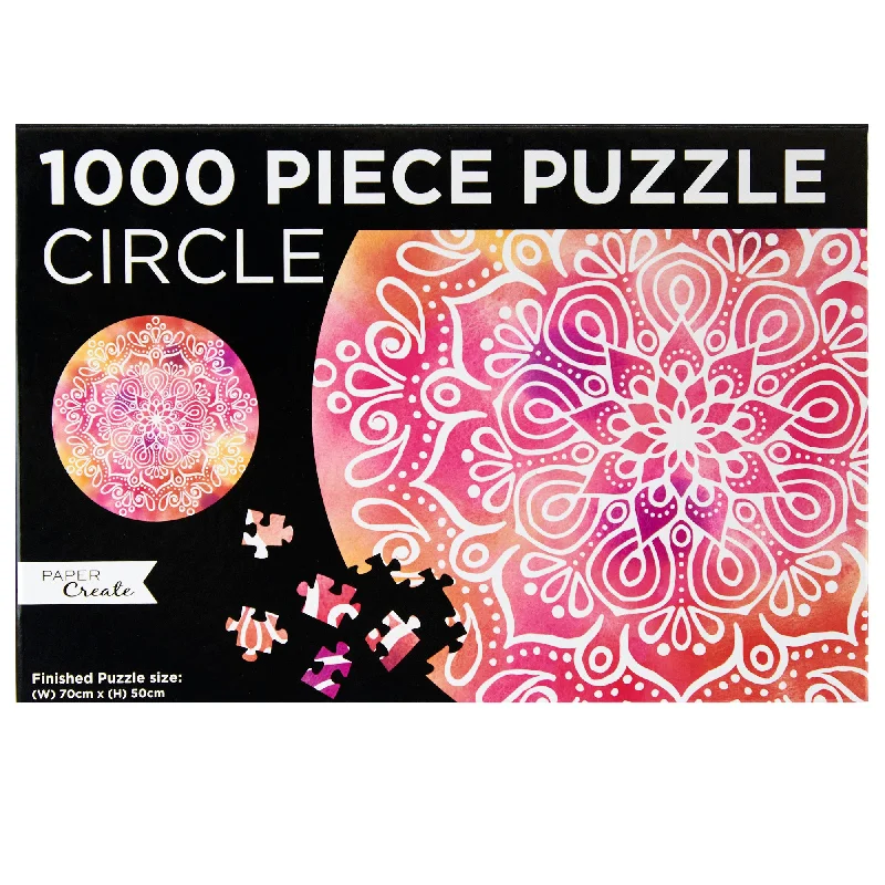 3D puzzles with intricate building elements Paper Create 1000-Piece Jigsaw Puzzle, Mandala 3D puzzles with intricate building elements Paper Create 1000-Piece Jigsaw Puzzle, Mandala