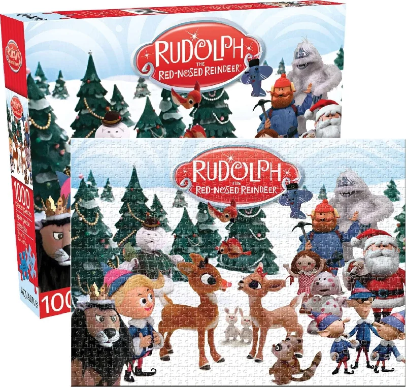 Puzzle - inspired tattoos for puzzle enthusiasts Rudolph The Red-Nosed Reindeer 1000 Piece Jigsaw Puzzle Puzzle - inspired tattoos for puzzle enthusiasts Rudolph The Red-Nosed Reindeer 1000 Piece Jigsaw Puzzle