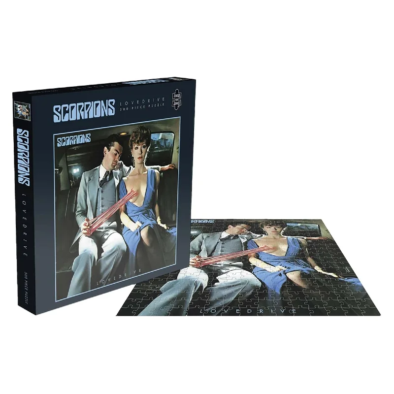 Puzzle - based team - building activities for offices​ Scorpions Lovedrive 500 Piece Jigsaw Puzzle