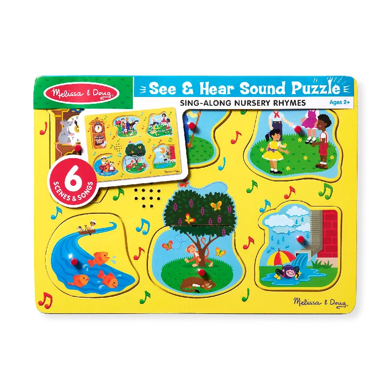 Puzzle - inspired jewelry with small puzzle elements Nursery Rhymes 1 Sound Puzzle - 6 PIeces Puzzle - inspired jewelry with small puzzle elements Nursery Rhymes 1 Sound Puzzle - 6 PIeces