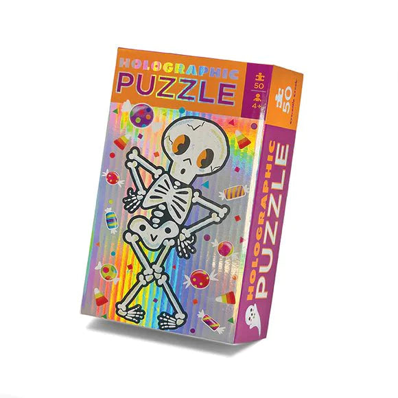 Puzzle - themed wall decals for quick home decor changes Skeleton Holographic 50 pc Puzzle Puzzle - themed wall decals for quick home decor changes Skeleton Holographic 50 pc Puzzle