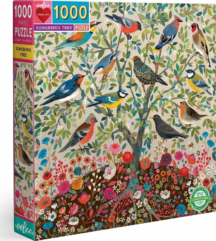 Puzzle - shaped candles for decorative purposes Songbirds Tree 1,000 Piece Square Puzzle Puzzle - shaped candles for decorative purposes Songbirds Tree 1,000 Piece Square Puzzle